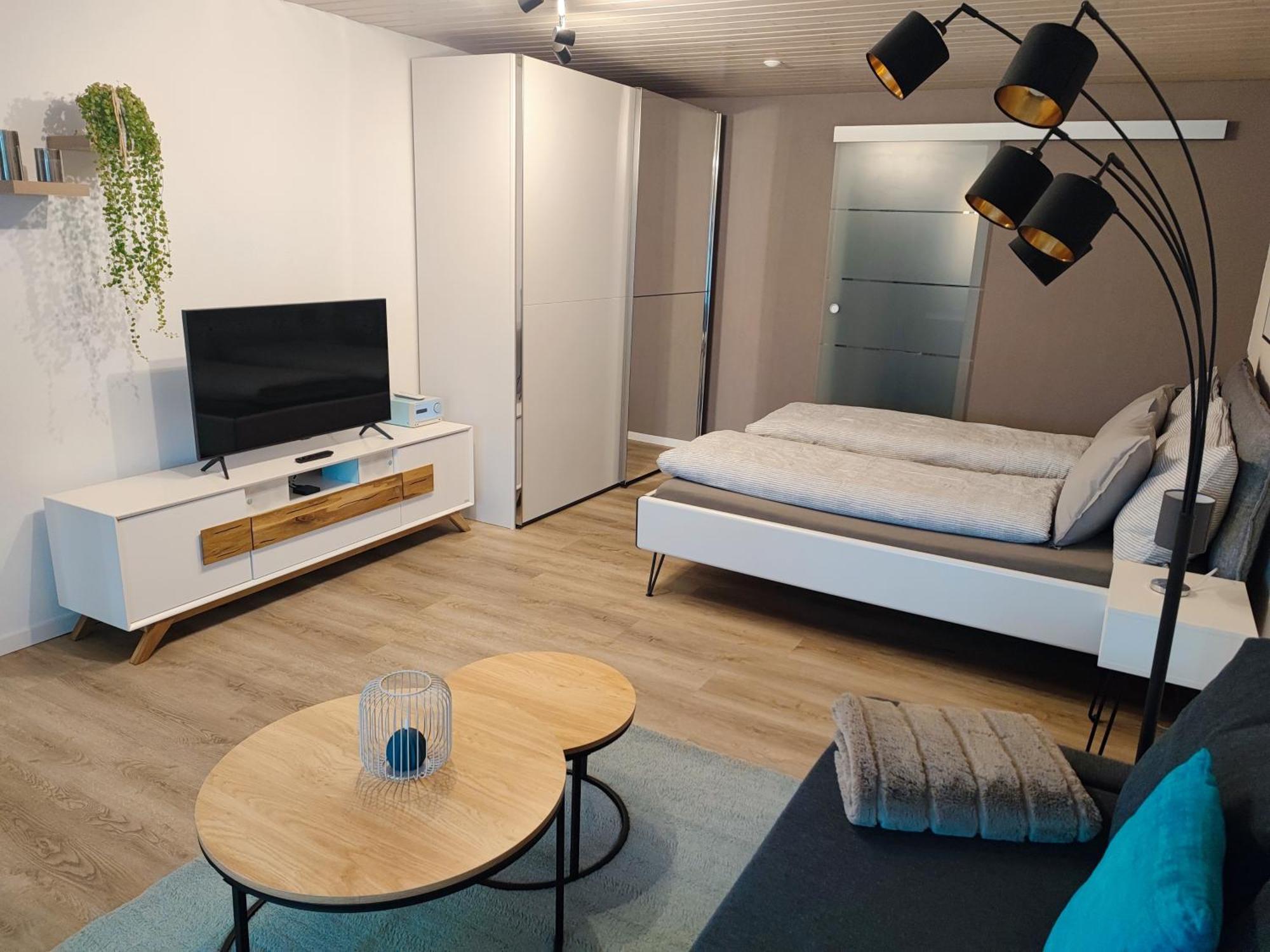 Kleine Auszeit - 2-Zimmer Ferienwohnung Spiez Dış mekan fotoğraf