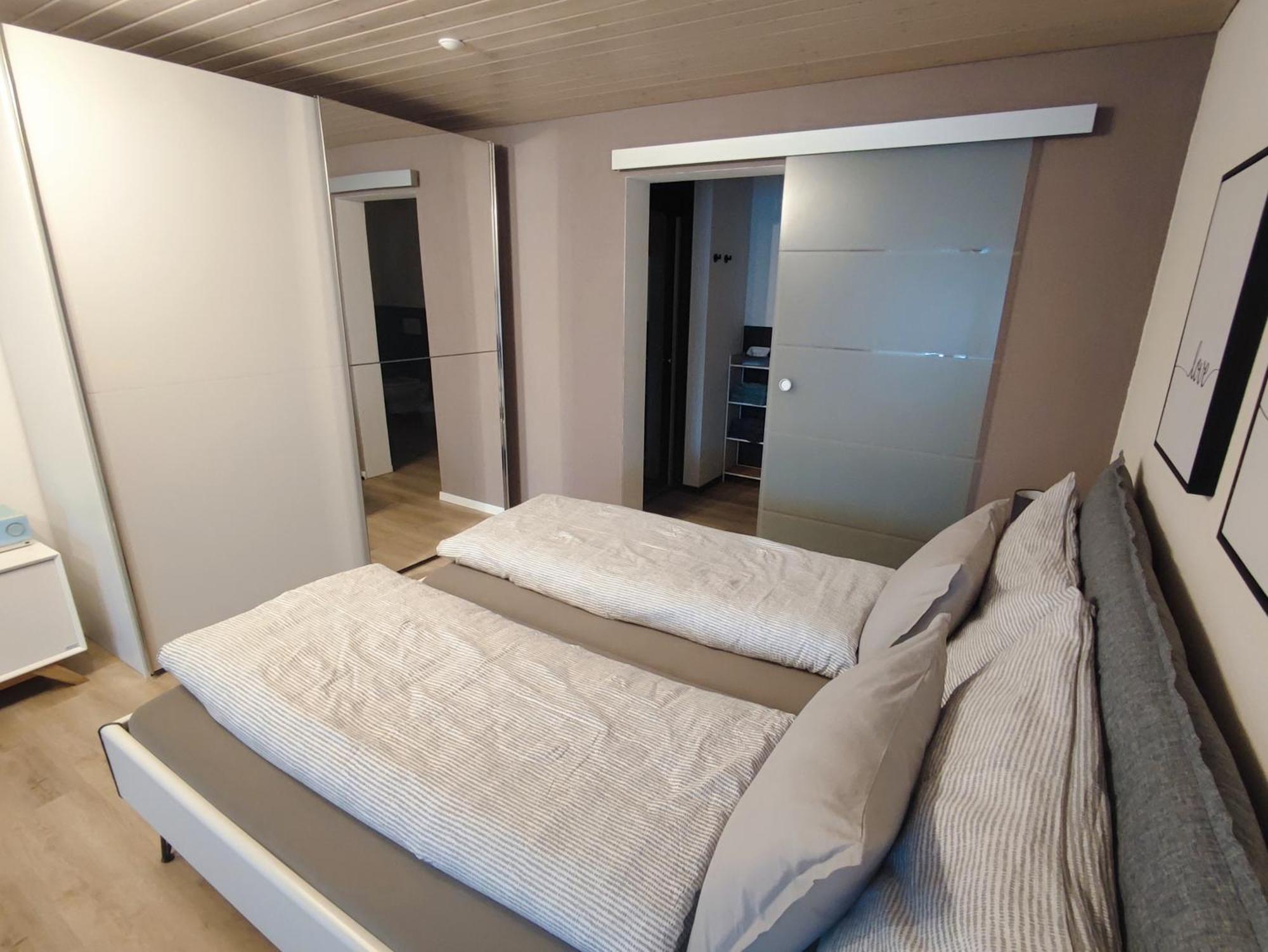 Kleine Auszeit - 2-Zimmer Ferienwohnung Spiez Dış mekan fotoğraf